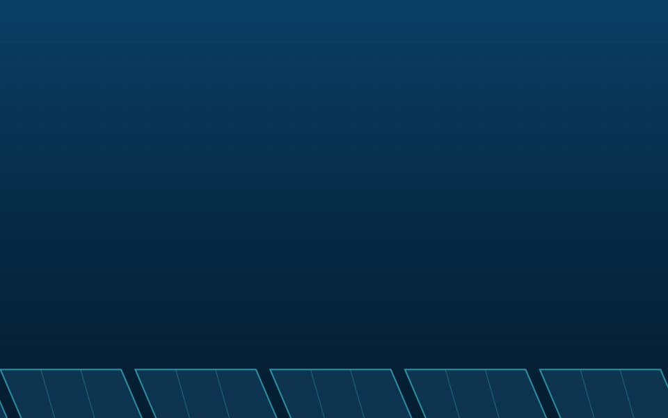 Solar PV array on a roof (detail), at night